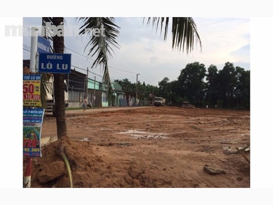 Cho thuê mặt bằng đất trống 1700m2 làm kho, bải, xây lấp...