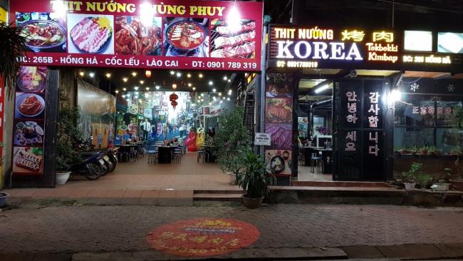 Sang nhượng nhà hàng bán đồ nướng Korea tại 265B Hồng Hà, Cốc Lếu, Lào Cai