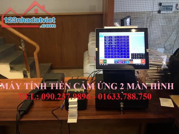 Máy tính tiền pos cho quán trà sữa bán tại Hà Tĩnh-Nghệ An