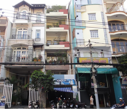 Bán nhà MT Lý Thái Tổ, Phường 2, Quận 3, 5 tầng.