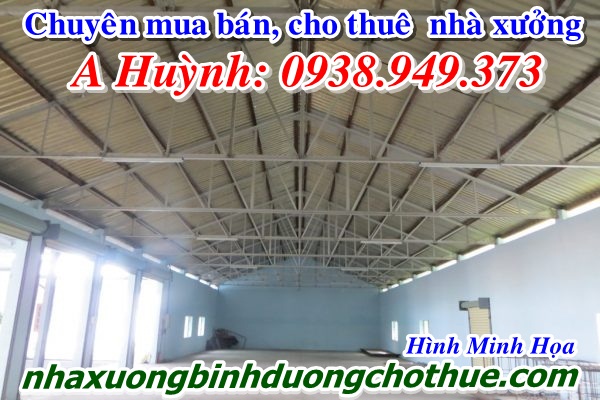 Cho Thuê Kho Bình Dương, tại Thuận An, 1.000M2, Đất 2.000M2, Lh 0938949373