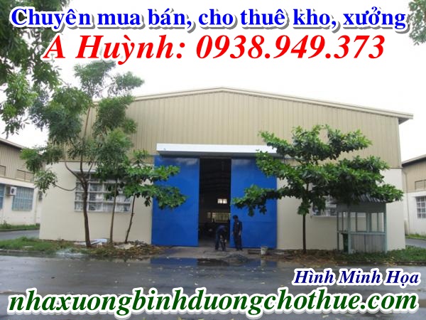 Cho Thuê Nhà Xưởng Bình Dương, Tân Uyên, 4.500M2, Lh 0938.949.373