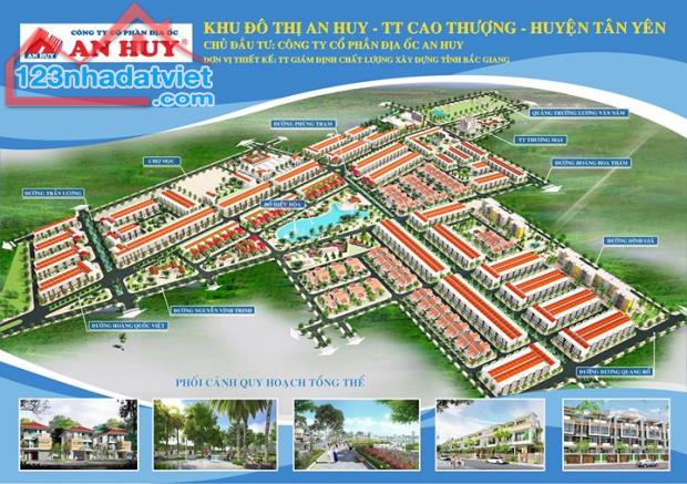 CÒN 09 LÔ ĐẤT BIỆT THỰ GIÁ CHỈ TỪ 1.2 TỶ/ LÔ TẠI CAO THƯỢNG- TÂN YÊN
