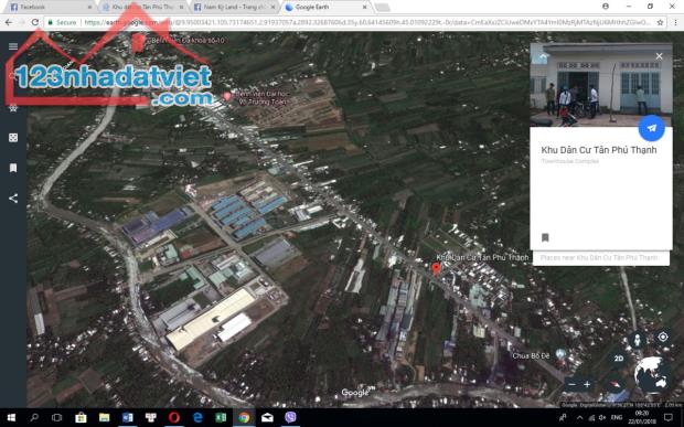Đất nền khu dân cư Tân Phú Thạnh đất thực giá trị thực tại QL1A Hậu Giang