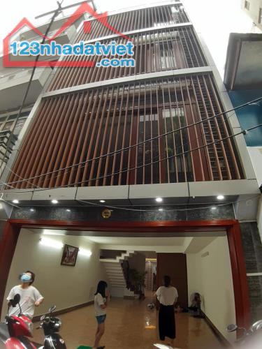 Bán nhà Nguyễn Đức Cảnh, Hoàng Mai. 84 m2 x 6Tx MT 5,5 m, 3 thoáng thang máy gara ô tô kd.