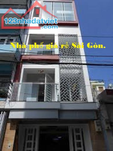 Nhà hẻm 8m Thành Thái, P14, Q10, 73m2, 4 tầng, 6PN. Tùng thổ cư.