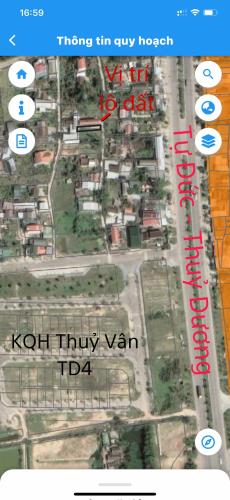 Bán đất 97.5m2 kiệt ôtô Công Lương, cách KQH Thủy Vân TD4 chỉ 100m - 5