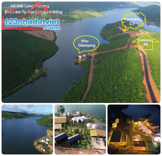Chỉ 1 tr/m2 đất nền giáp hồ Đắk Long Thượng BL, view hồ, view đồi, tiện kinh doanh - 3
