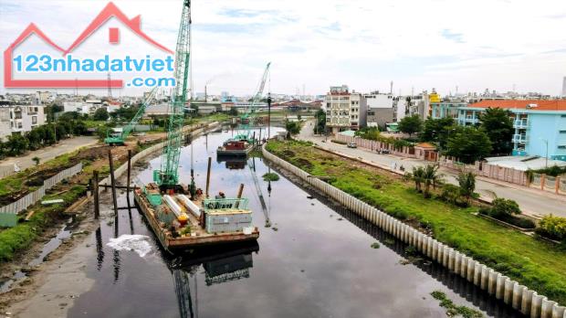 Quy hoạch tiềm năng hẻm 938 Quốc Lộ 1A sát bờ kênh Tham Lương Bến Cát 45m2 trệt lửng