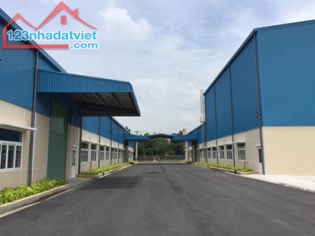 Cho thuê kho mới xây dựng trong KCN Vsip 2, Hòa Phú, TDM, Bình Dương.