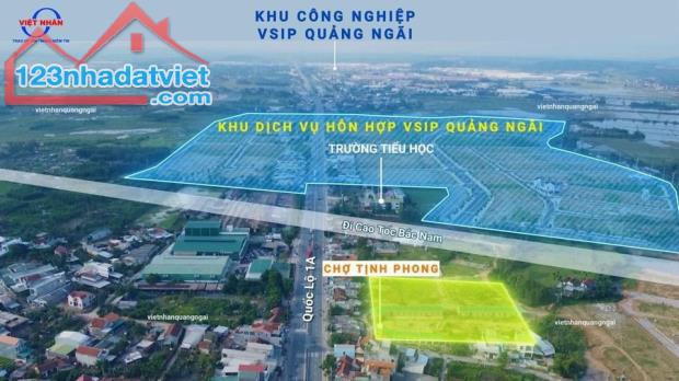 Bán đất diện tích lớn gần khu công nghiệp VSIP Quảng Ngãi LH 0981650774 - 2