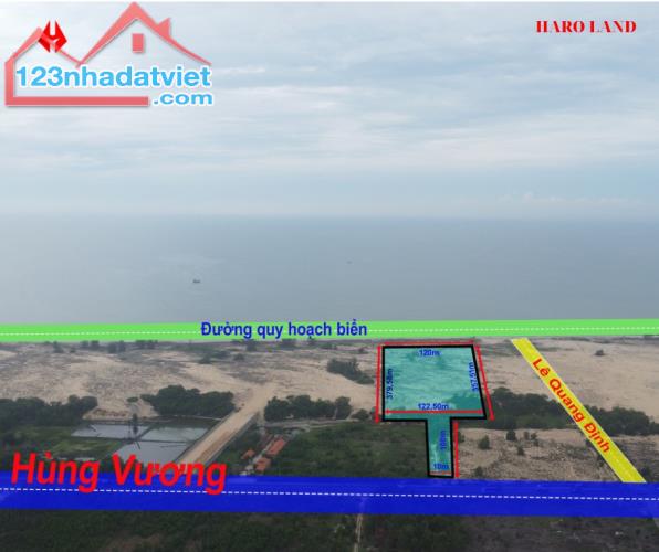 Thanh Lý Gấp đất mặt tiền biển HÙng Vương,Thị Xã LaGi. 4,3hecta-Giá NGỢp,đã lên  FUll TMDV - 3