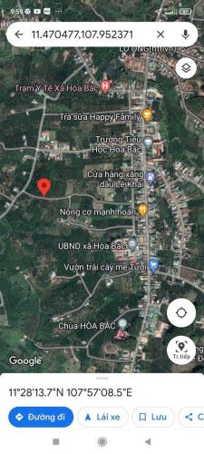 5 sào sẵn thổ cư Có 100m mặt tiền đường Sau UBND Xã Hoà Bắc - Di Linh - Lâm Đồng - 1