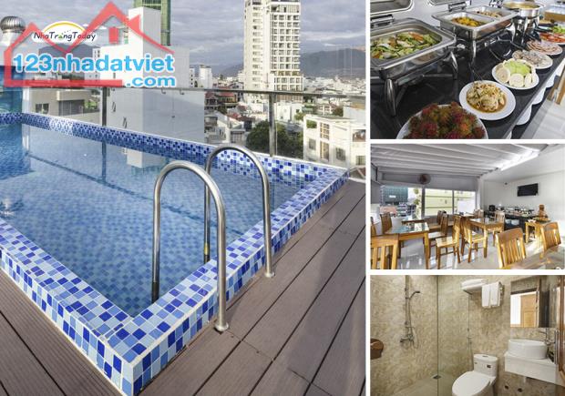 Cần bán khách sạn 3* DT 200mv xây 8 tầng khu phố Tây trung tâm Tp Nha Trang