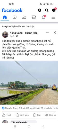 CHÍNH CHỦ Cần Bán Lô Đất  Tại Tế Tân-Nông Cống-Thanh Hóa - 3