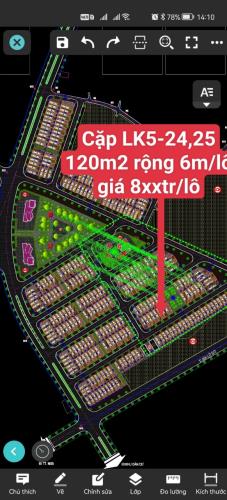 Siêu rẻ❗❗ Lô Biệt thự Đại đô thị TP Thanh Hoá 240m2 rộng 12m giá chỉ 1 tỷ 7xx - 5