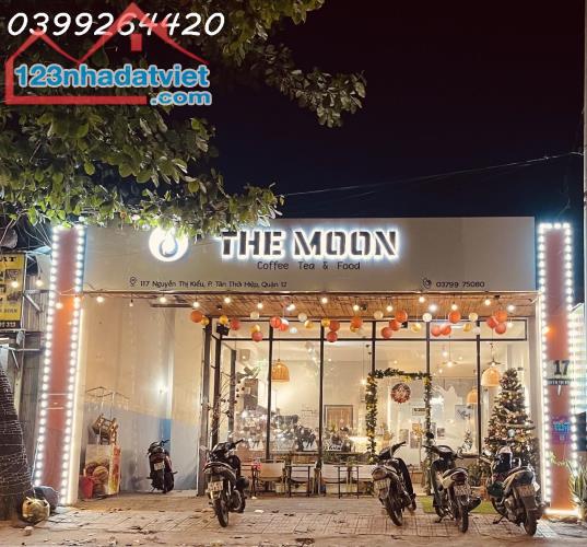 Quán The Moon Coffee Địa chỉ: 117 Nguyễn Thị Kiểu, P. Tân Thới Hiệp, Quận 12, Thành phố