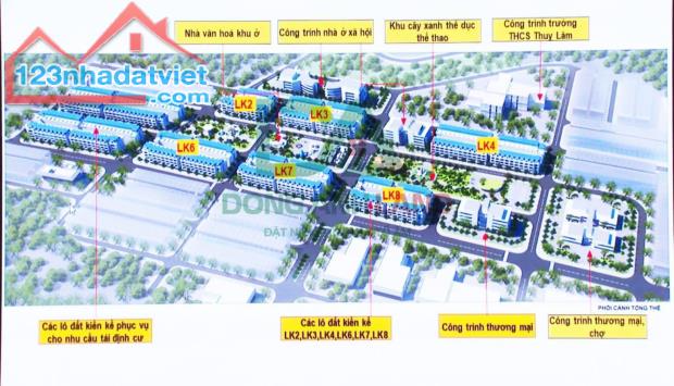 Bán 87.5m2 đất đấu giá xã Thuỵ Lâm huyện Đông Anh mới nhất năm 2024. - 2