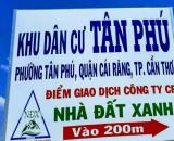 ⭐️ Bán Nền Góc 2 Mặt Tiền đường B4vsB2 KDC Tân Phú, Cái Răng, Cần Thơ.  🌕