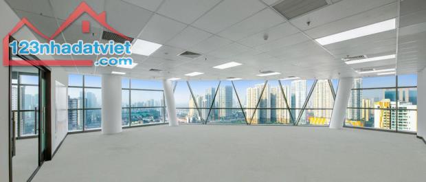 Cho thuê văn phòng hạng A tòa Hud Tower Lê Văn Lương diện tích 202m2 giá 462k/m2/tháng