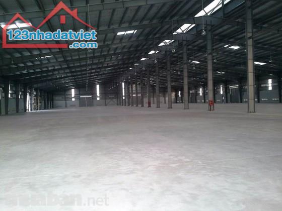 Cho thuê kho xưởng DT 5000m2 KCN Quang Minh Mê Linh Hà Nội.