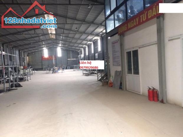 Cho thuê kho xưởng DT 1200m2 tại kcn An Khánh, Hoài Đức Hà Nội