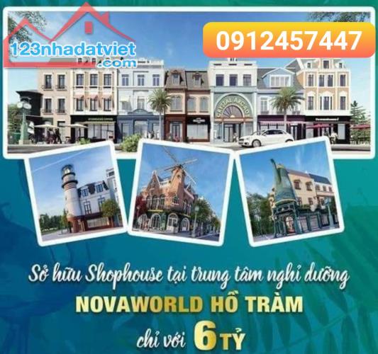 Bán Shophouse và botique hotel biển Wonder Land Hồ Tràm cạnh dự án Melia - 1