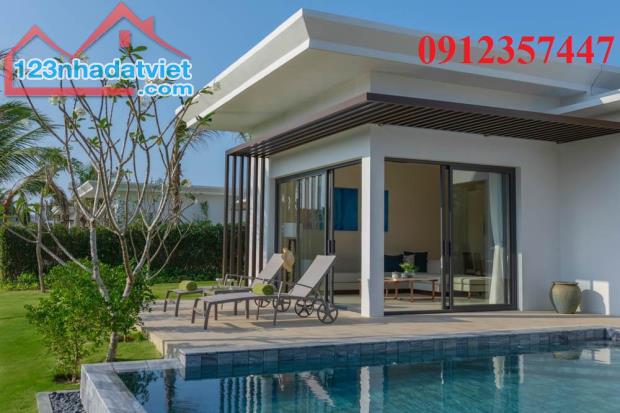 Bán căn Villa 2pn tại dự án Melia Hồ Tràm nội thất 5* và hồ bơi riêng. Lh 0912357447 - 2