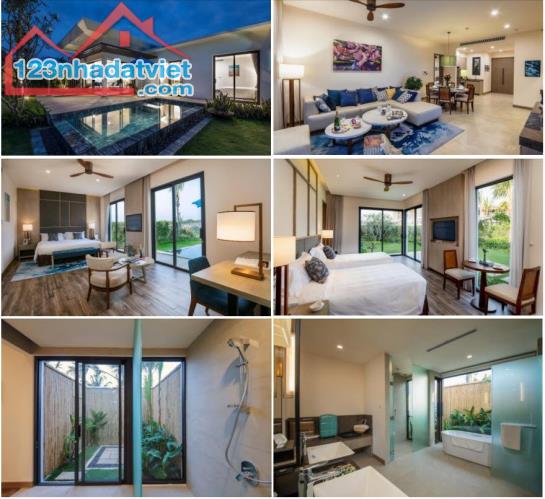 Bán căn Villa 2pn tại dự án Melia Hồ Tràm nội thất 5* và hồ bơi riêng. Lh 0912357447 - 4