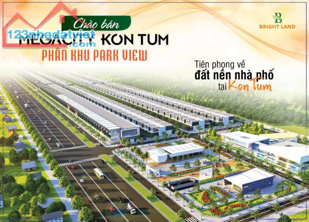 Mega City Kon Tum – chỉ từ 230Tr sở hữu ngay 170m2 mặt quốc lộ
