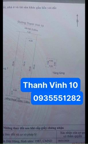 BÁN ĐẤT MT ĐƯỜNG THANH VINH 10-HOÀ KHÁNH BẮC-LIÊN CHIỂU-ĐÀ NẴNG