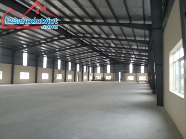 Cho thuê nhà xưởng, kho bãi tại TP Thanh Hóa, DT 500m2,1000m2,– 20.000m2 giá từ 40k/m2