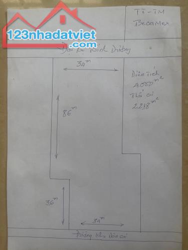 Bán 4000m2 (có hơn 2000m2 thổ cư) 2 mặt tiền Đại Lộ Bình Dương, Đối diện Becamex - 4