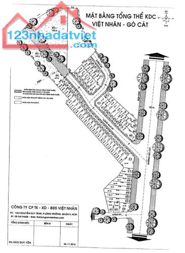 Lô đất khu dân cư việt nhân đường gò cát phú hữu diện tích 54m vị trí đẹp - 1