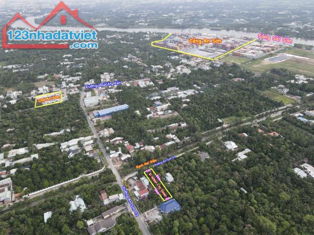 405m2 đất View Rạch Hai Diệu, An Sơn, Thuận An, Đường Bê Tông 5m, Cách Sông SG 500m