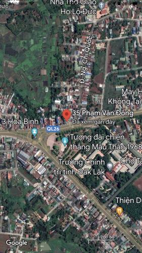 Nhà 2 tầng mặt tiền 35 Phạm Văn Đồng ngay ngã 3 Hòa Bình,phường Tân Hòa,TP BMT. - 1