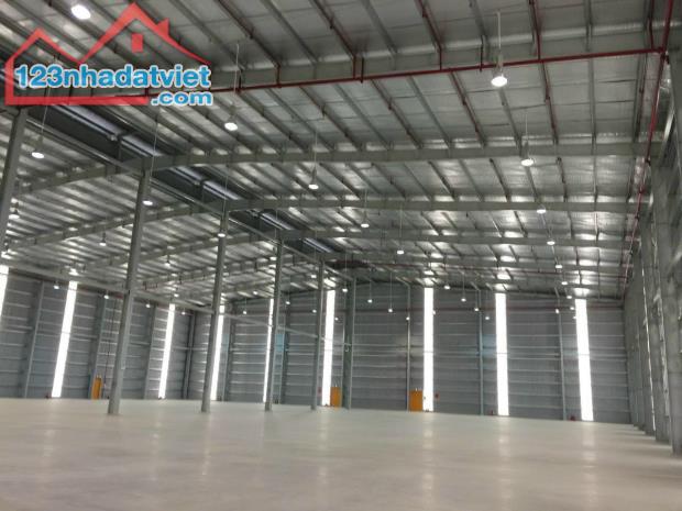 BÁN HOẶC CHO THUÊ NHÀ XƯỞNG 6000M2 MỚI XÂY KCN HẢI SƠN ĐỨC HÒA, LONG AN