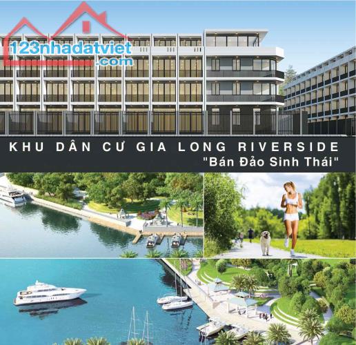 Bán Gấp Lô Đất KDC Gia Long Phước Kiển 5 x 24 Sổ Riêng MT View Sông Lớn Đường 16m  8.7 tỷ - 1