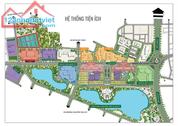 Biệt thự Khai Sơn City, DT170m2,  Lô Góc, Vỉa hè 8m, Mặt Phố 30m, Vị trí Đẹp Nhất Khu. - 4