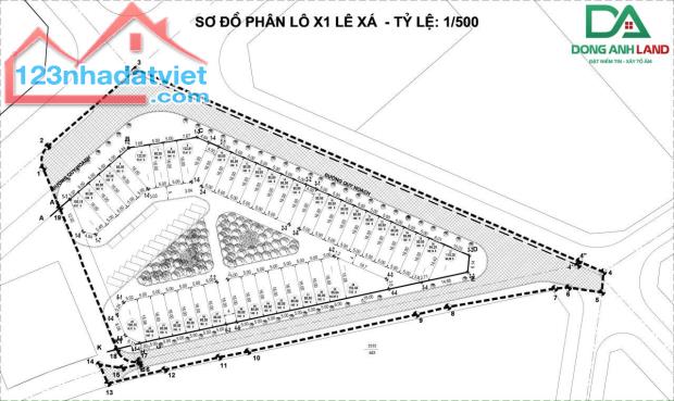 Bán đất kinh doanh đấu giá X1 Lê Xá Mai Lâm Đông Anh - 4