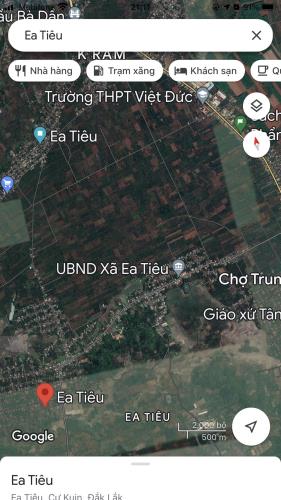 Đất 2 mặt tiền đường nhựa xã Ea Tiêu, Cư Kuin, Đăk Lăk 650tr - 1