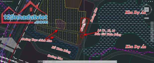 BÁN ĐẤT ĐẤU GIÁ X4 THÔN ĐỒNG NGUYÊN KHÊ GẦN CÔNG VIÊN PHẦN MÊM VINTECH - 4