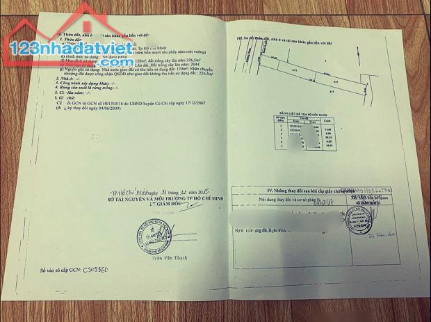 Cần tiền ra nhanh lô đất thổ vườn gần bến xe Củ Chi,xã Tân An Hội, 347m2 Sổ Riêng,Giá ngộp - 2