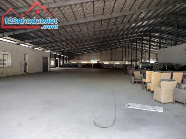 Cho thuê 2.500 m2 xưởng K.vực Tân Vĩnh Hiệp tân uyên Giá : 55.000đ/m2