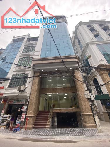 Bán tòa nhà VP 9 tầng mặt phố Tô Vĩnh Diện_Hoàng Văn Thái Dt 115m2 Mt 8.4m. Giá 49tỷ