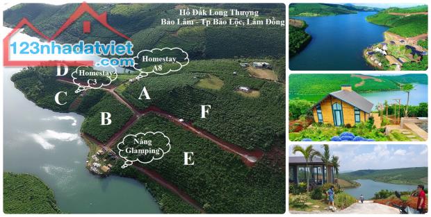 CK TT 15% - 945 Triệu/ 1010m2 Nền Đất Giáp Hồ Đắk Long Thượng, View Hồ, view Đồi, Tiện KD - 4