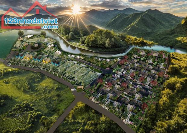 BÁN 168M2 ĐẤT THỔ CƯ LỘC NAM - BẢO LỘC GIÁ 550TRIỆU XÂY DỰNG HƠN 20 HOMESTAY VÀ LỀU TRẠI - 2