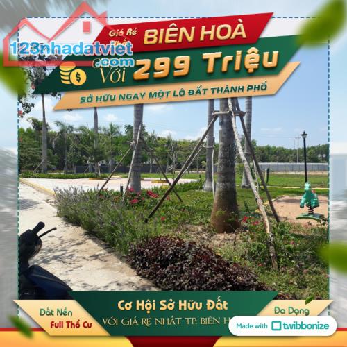 Chỉ cần 296 triệu đã có thể sở hữu nền đất gần KCN Biên Hòa 2 - 2