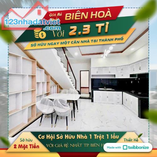 Cuối năm tậu nhà mới TP Biên Hòa chỉ cần 900 tr - 2