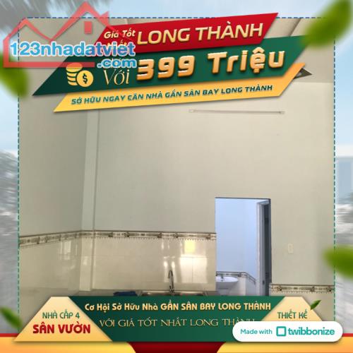 Chỉ cần 399tr sở hữu nhà sổ riêng gần Sân Bay Long Thành - 2